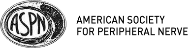 Logo Recognizing Dr. Eric H. Williams's affiliation with American Society for Peripheral Nerve